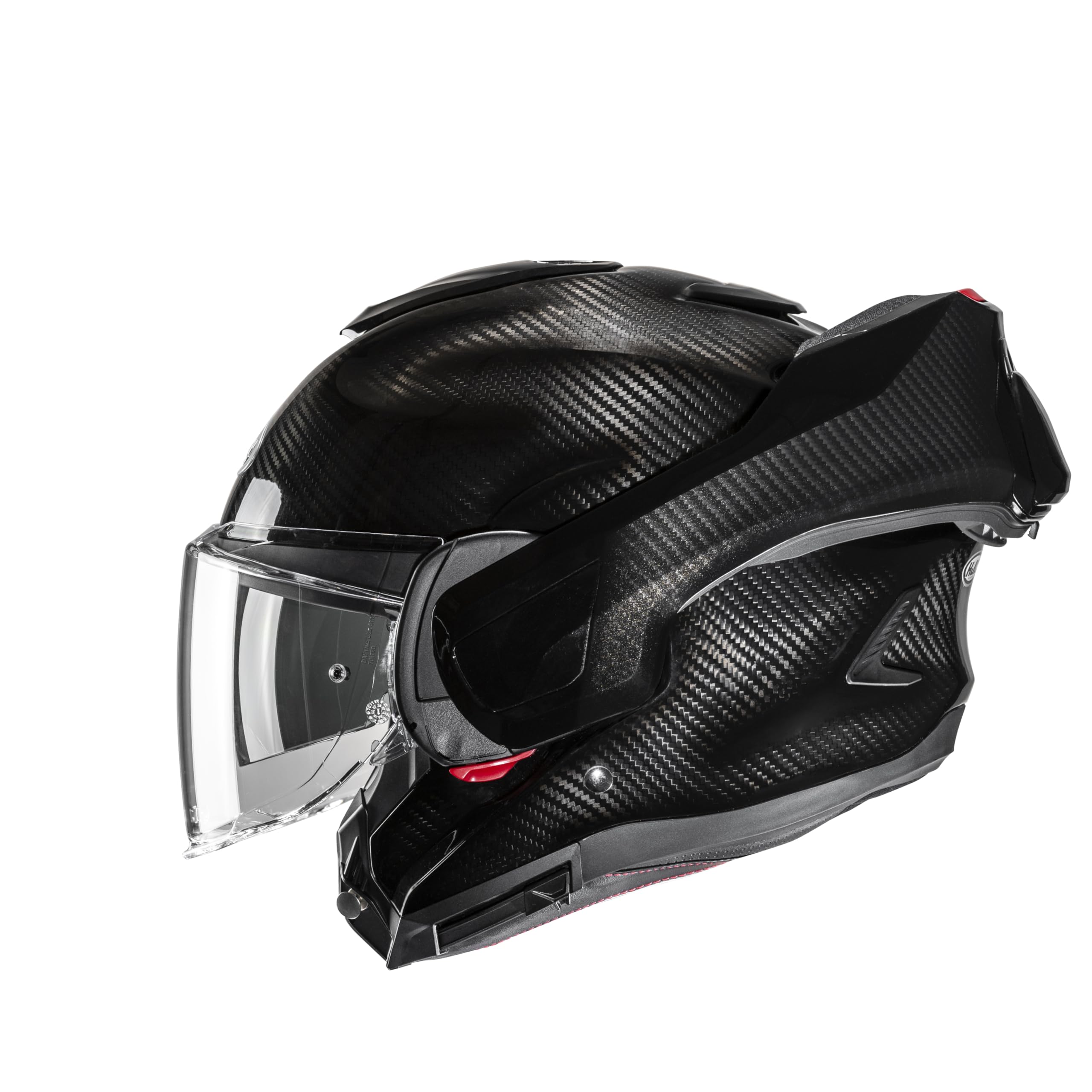 HJC, Casque Moto Modulable F100 Carbon Black, M