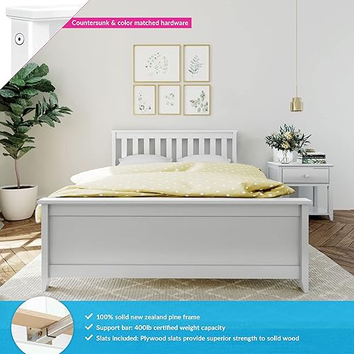 Miniatura 77 de Max & Lily Cama individual clásica, cabecera de listones con nido, nudo y nuez Nuez pacana,Nuez,Blossom,Azul,Arcilla,Natural,Verde