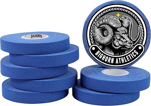 Miniatura 2 de Cinta para dedos Jiu-Jitsu, 0.3 pulgadas x 45 pies, 8 rollos (azul) - Cinta versátil para artes marciales, escalada y más