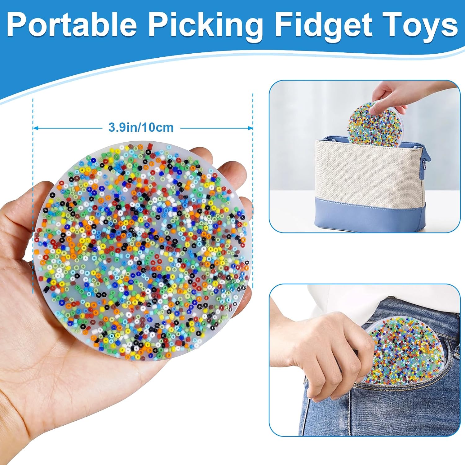 Skin Picking Fidget Toy, Silicone Picky Party Pad, Tunisia Ubuy