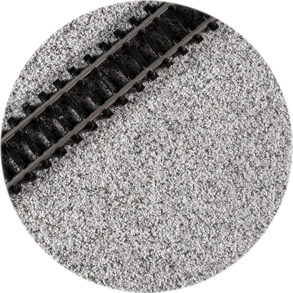 N Gauge Model Railway Track Ballast - Light Grey | 500g | Model Railway Scenery Material