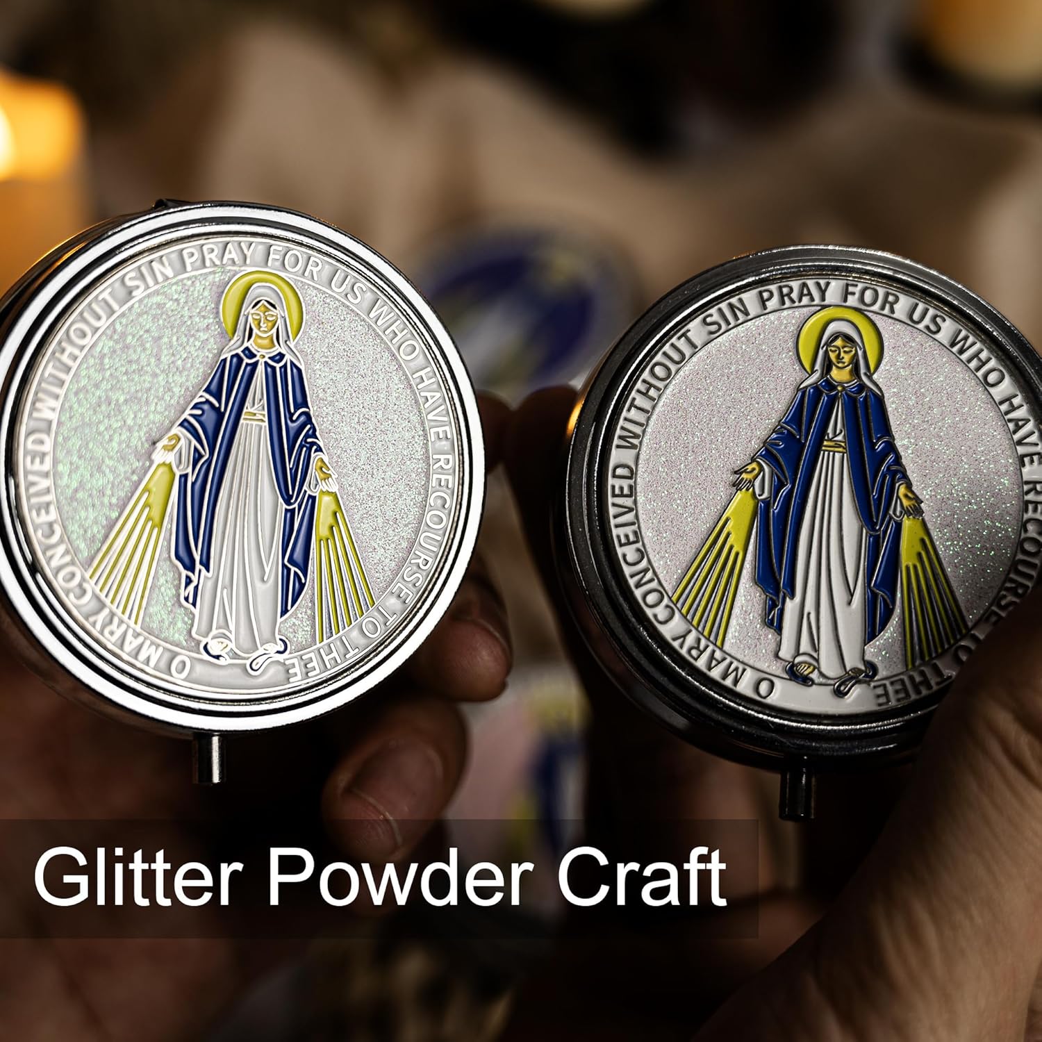 6mm Pearl Rosary Beads for Women - Catholic Holy Baptism Necklace with Virgin Mary Gift Box & Miraculous Medal | First Communion & Confirmation Gift - Image 2