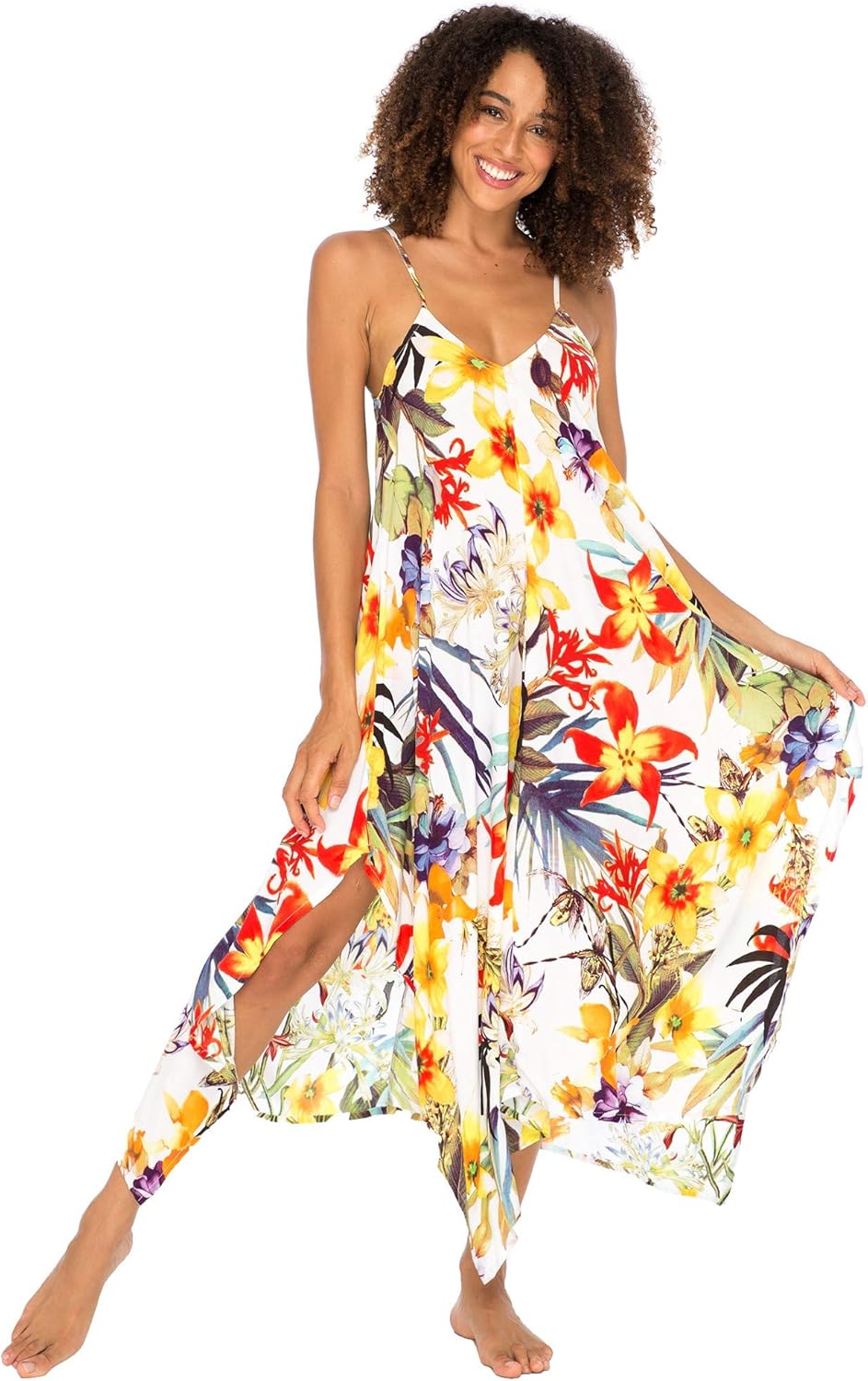 Back From Bali Womens Sleeveless Floral Summer Maxi Qatar | Ubuy