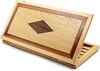 Vista 1 de Armenian Mosaic BACKGAMMON WOODEN BOARD GAME Nardi Nardy checkers chess carving Ornament hand made gift walnut wood table game