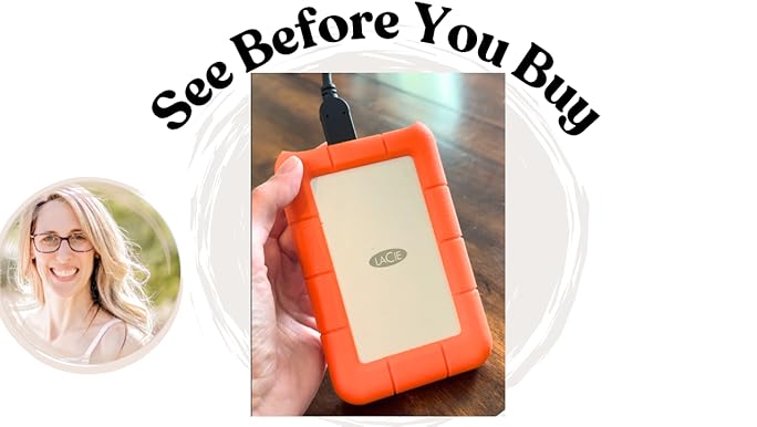 LaCie ポータブルSSD 4TB　STHZ4000800 Used LaCie Rugged SSD Pro Professional Solid State Drive 4TB