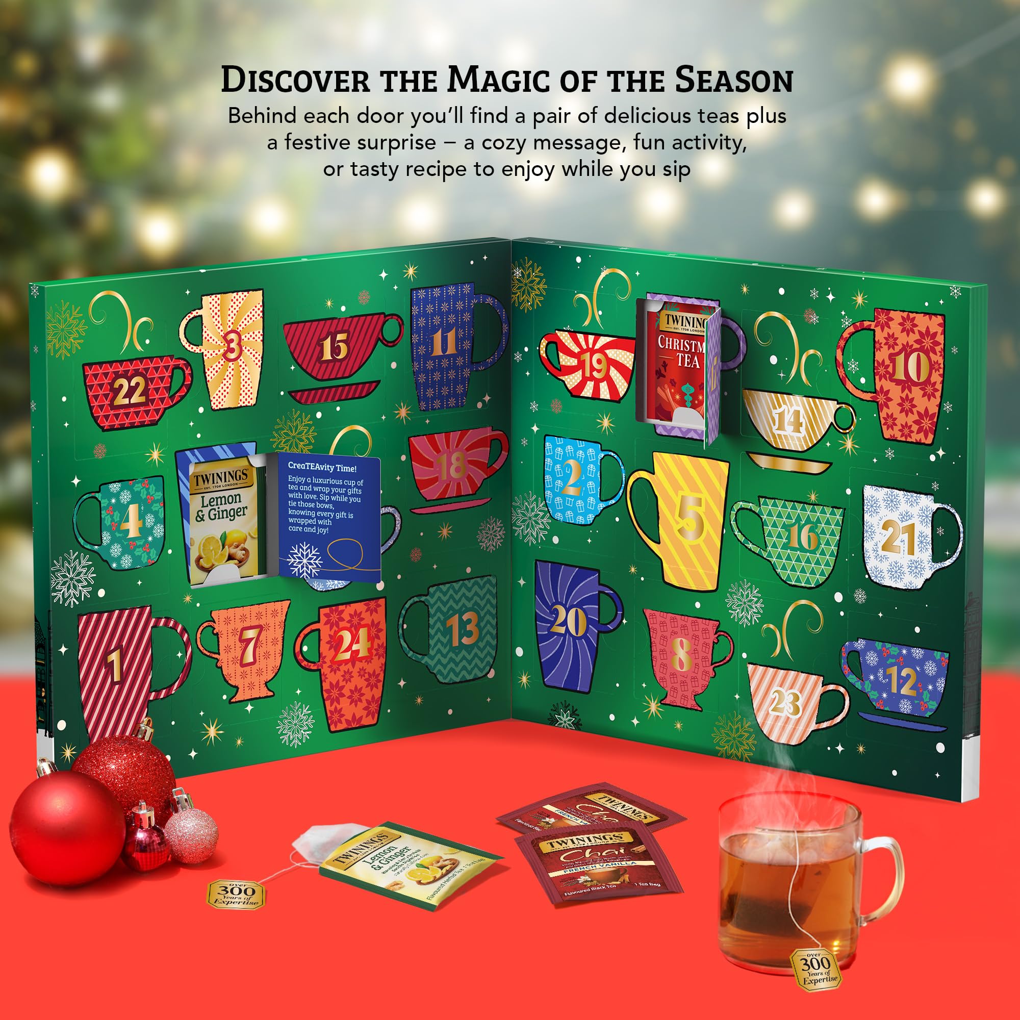 Snapklik.com : NEW Twinings Tea Advent Calendar Gift Set, 24-Day ...
