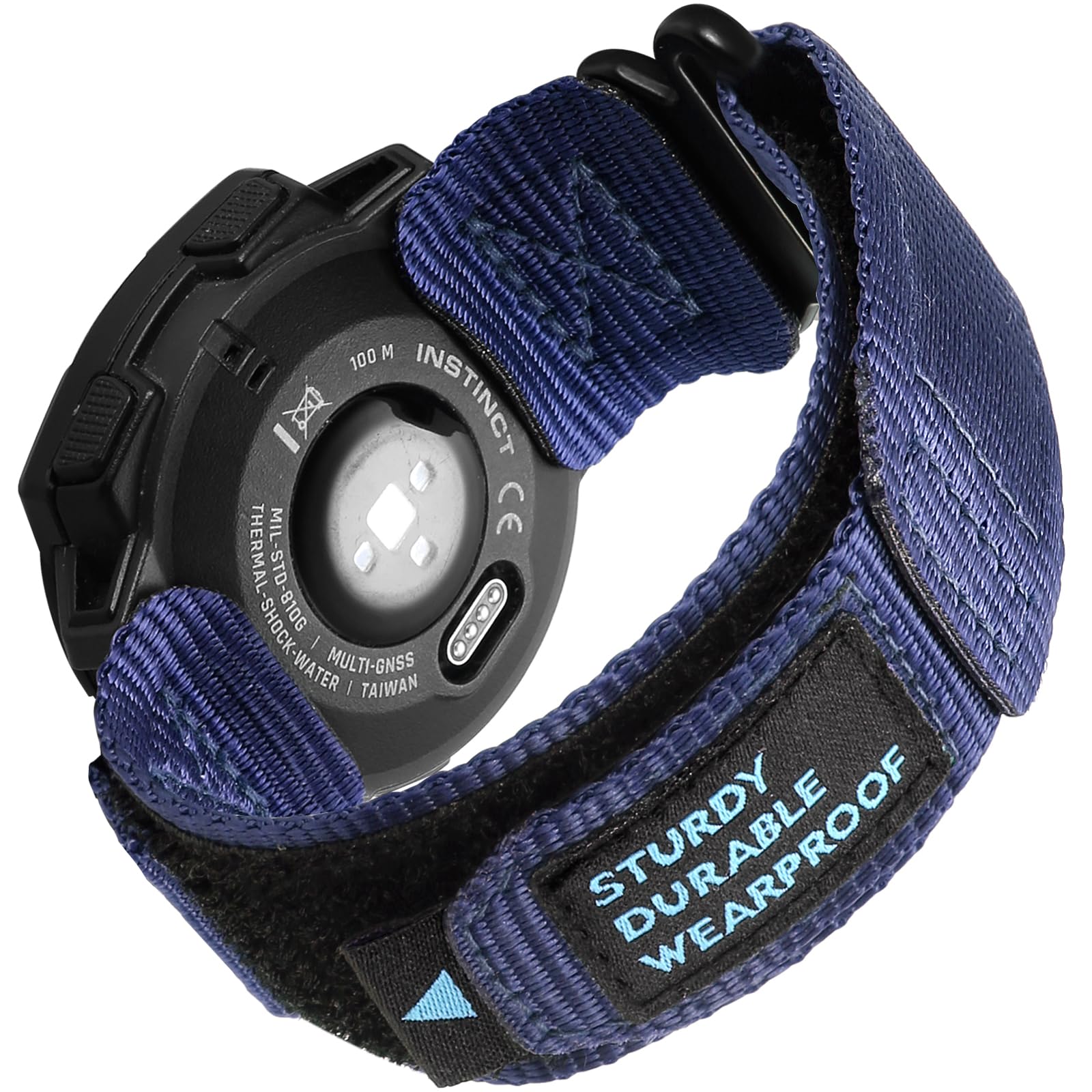 Rugged Watch Strap for Garmin Instinct/Instinct 2 Solar/Instinct3 45mm