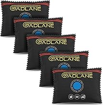 GADLANE Reusable Dehumidifier Bags for Car 100G - 5 Pack Car Condensation Absorbers - Eliminates Foggy Windscreen/Windows, Absorbs Moisture in Cars, Caravan, Van, Home, Wardrobe - Silica Gel Bags x 5