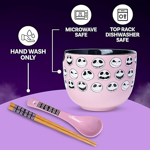 Miniatura 122 de Silver Buffalo - Cuenco con palillos para arroz, fideos o ramen, de cerámica, modelo Hogwarts Railways con escudo, de Harry Potter, apto