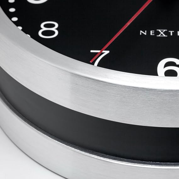 NEXTIME Double Dual Sided 11-Inch Wall Clock