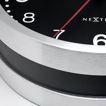 NEXTIME Double Dual Sided 11-Inch Wall Clock