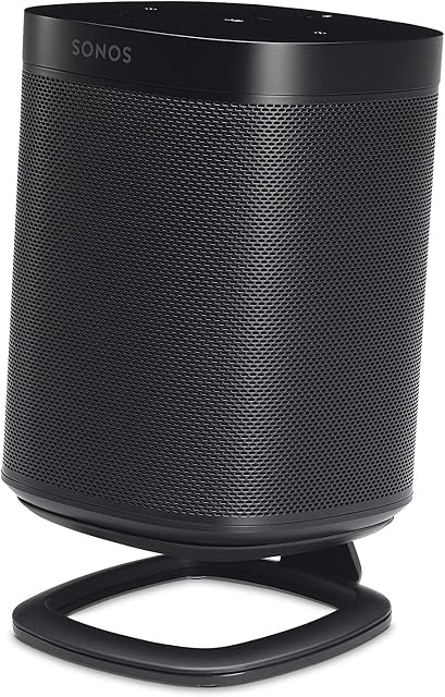 Flexson Desk Stand for Sonos One, One SL and Play:1 - Black
