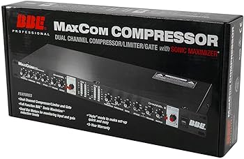 BBE MaxCom DUAL COMPRESSOR コンプレッサー BBE MaxCom Dual Compressor rack unit - Evolution Music
