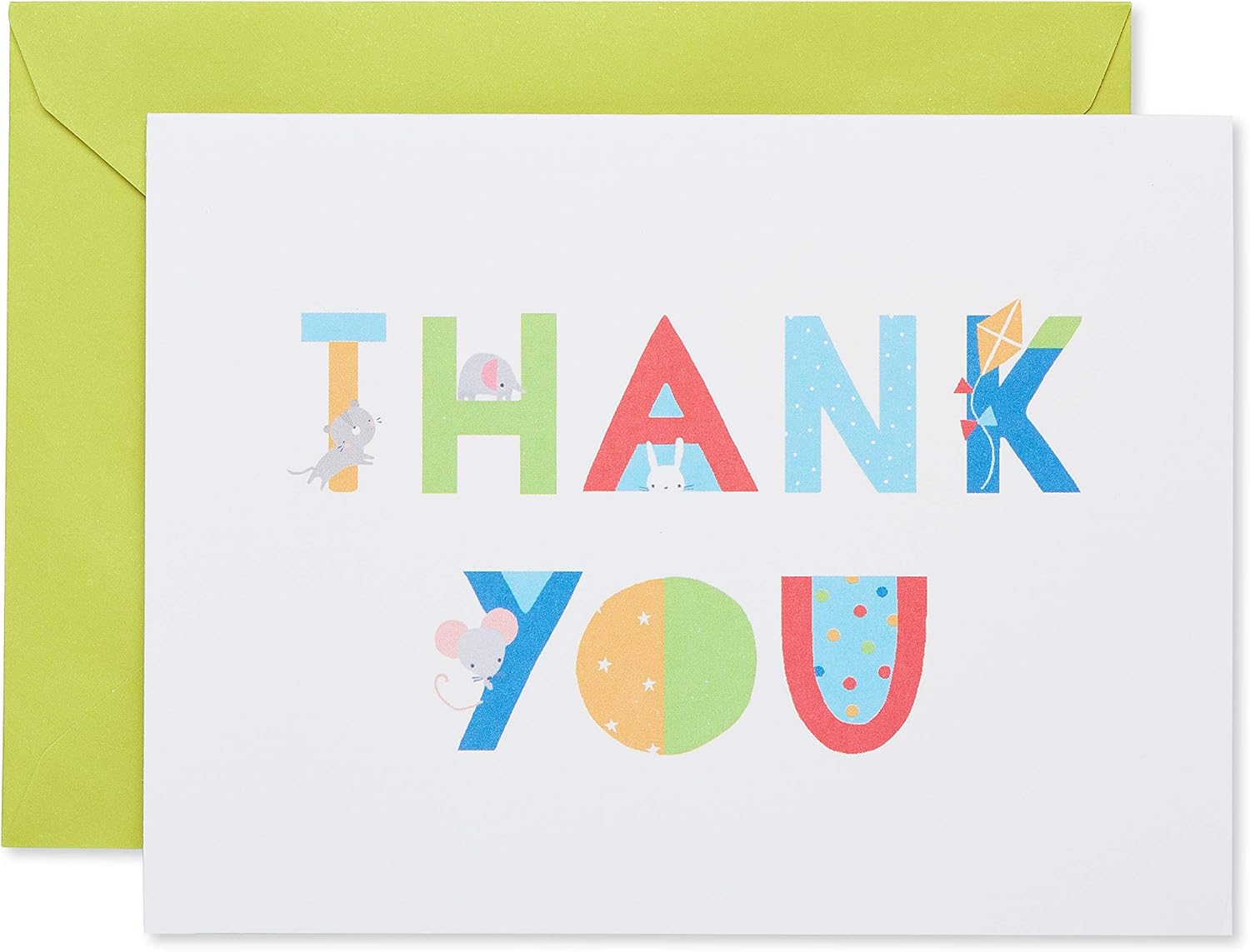American Greetings Baby Shower Thank You Cards with Envelopes, Baby Icons (50-Count) : Everything Else