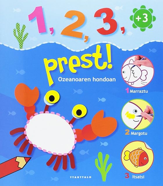 Portada de 123 Prest! Ozeanoren Hondoan