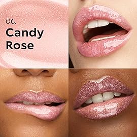 Kiko Milano 3D Hydra Lip Gloss - High Shine, Hydrating, Plumping, Non-Sticky, Moisturizing Lip Makeup - 06 Candy Rose - 6.5ml