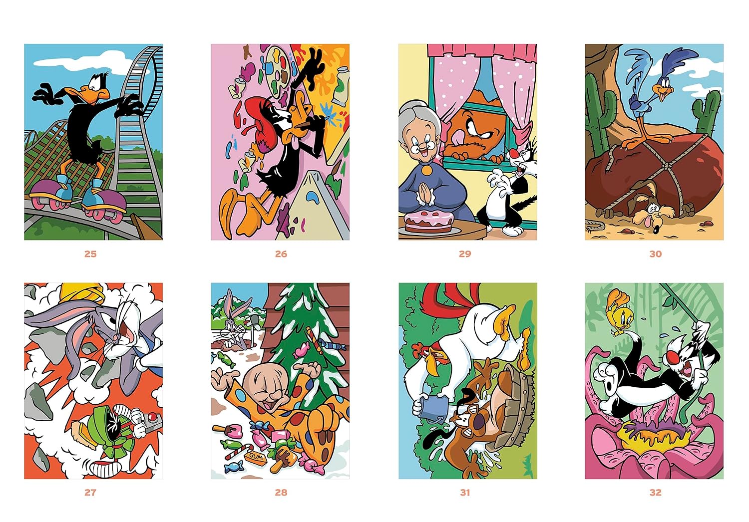 Загадочные раскраски Looney Tunes том 3 Том 3