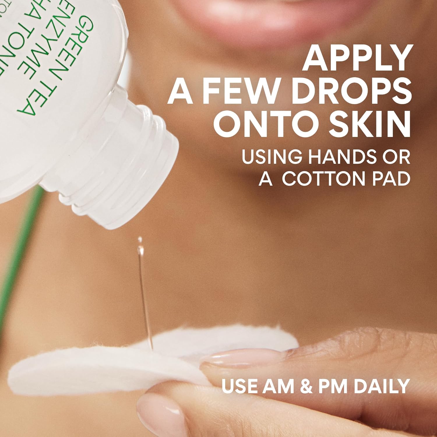 innisfree Green Tea Enzyme PHA Toner with Hyaluronic Acid, Hydrating Korean Exfoliating Essence for Smooth, Glowing Skin - Image 5