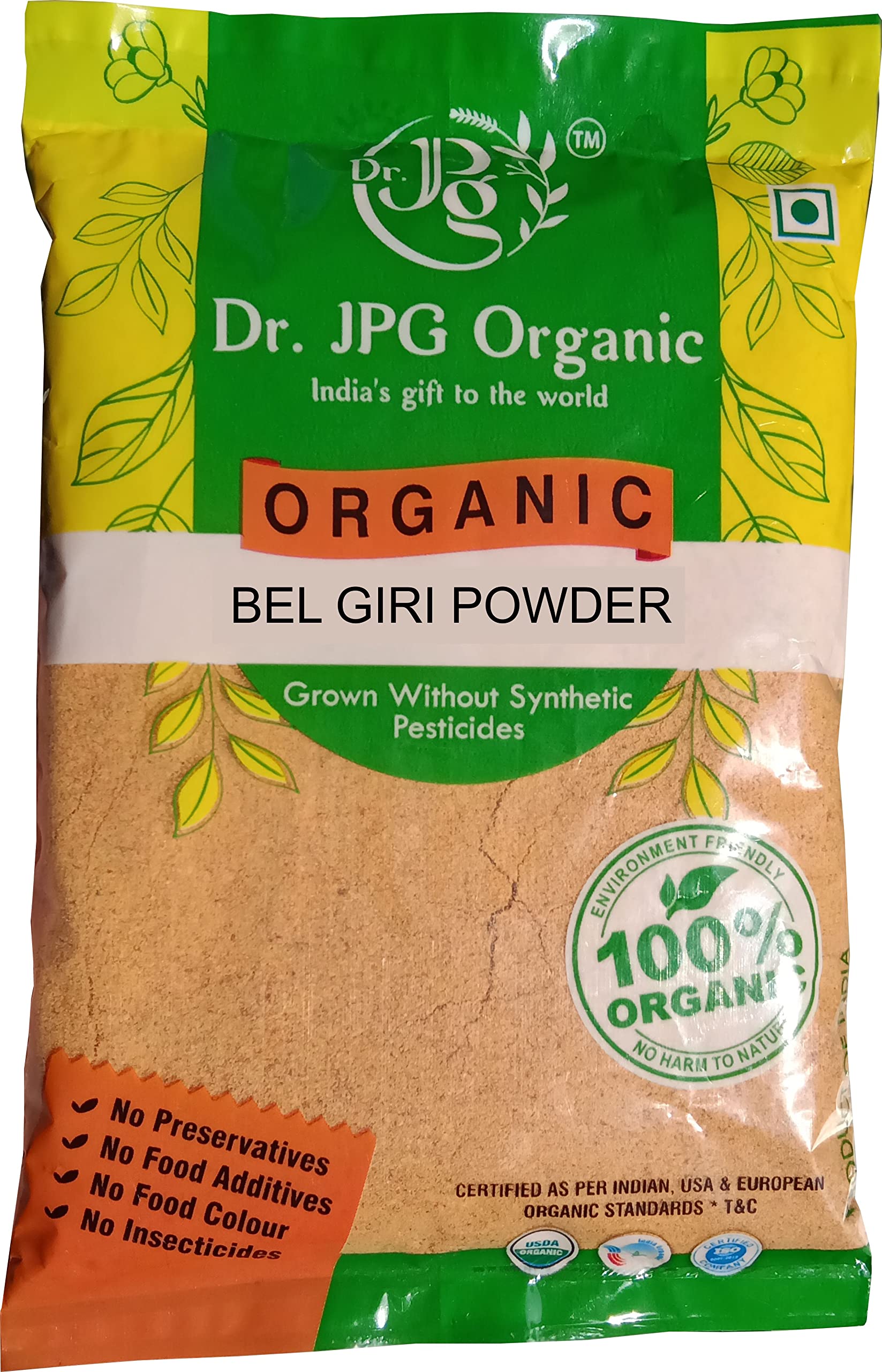 Dr. JPG Organic Bael Fruit Powder-200g / Wood Apple/Bilva Fruit Powder/Aegle Marmelos/INDIA ORGANIC Certified. (B09RSYLSSL) Amazon Price History, Amazon Price Tracker