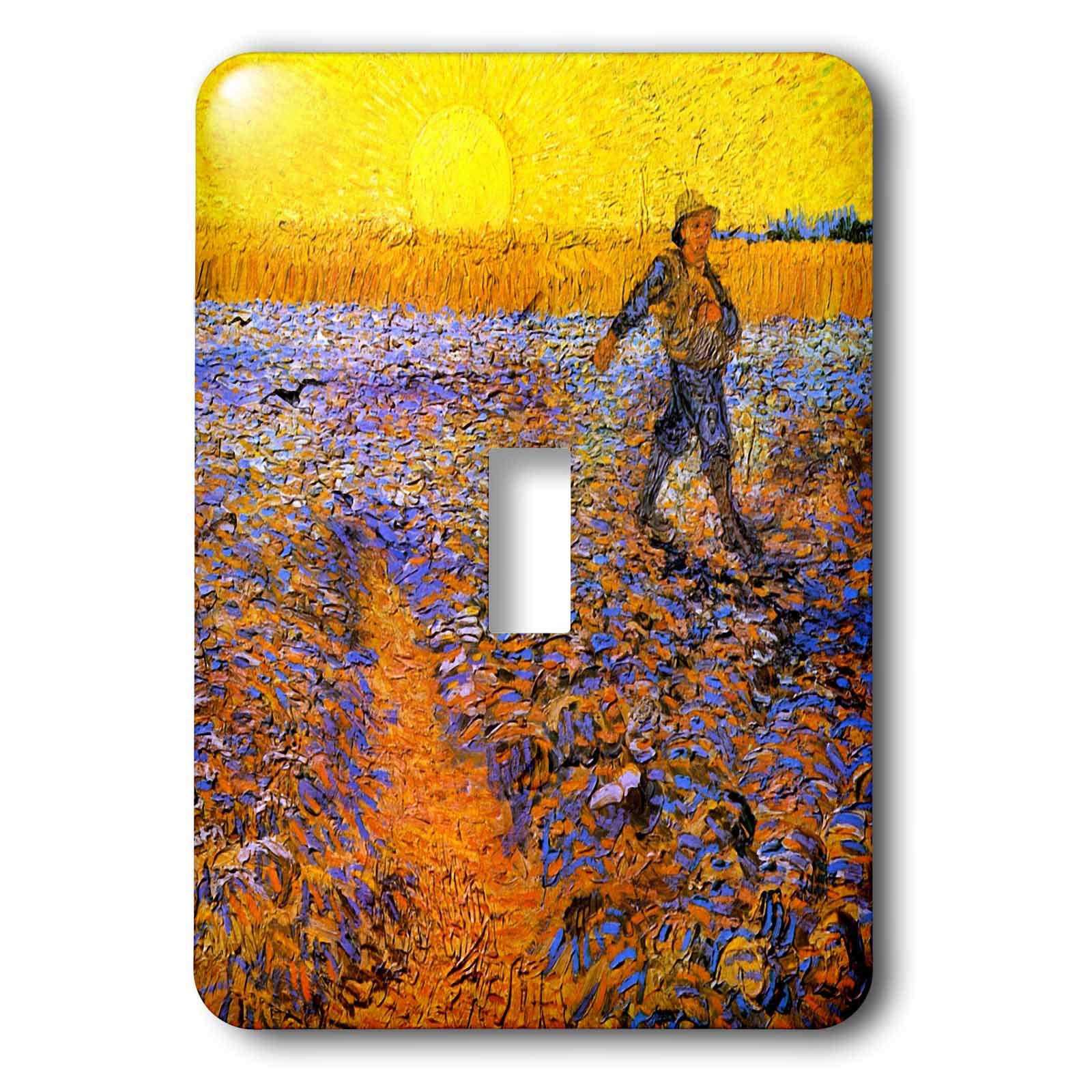 Cubierta para interruptor de luz decorativa modelo 3dRose lsp_303224_1 Van Gogh