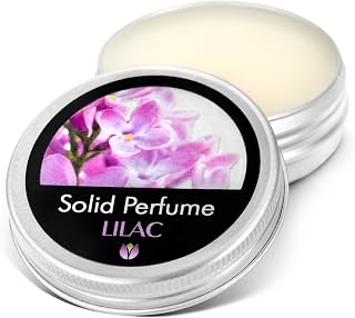Flowerland Solid Perfume - Portable Pocket Balm Perfume Perfect for Travel Use - Natural Fragrance Parfum for Men and Women - Natural & Vegan - Lilac (30ml)