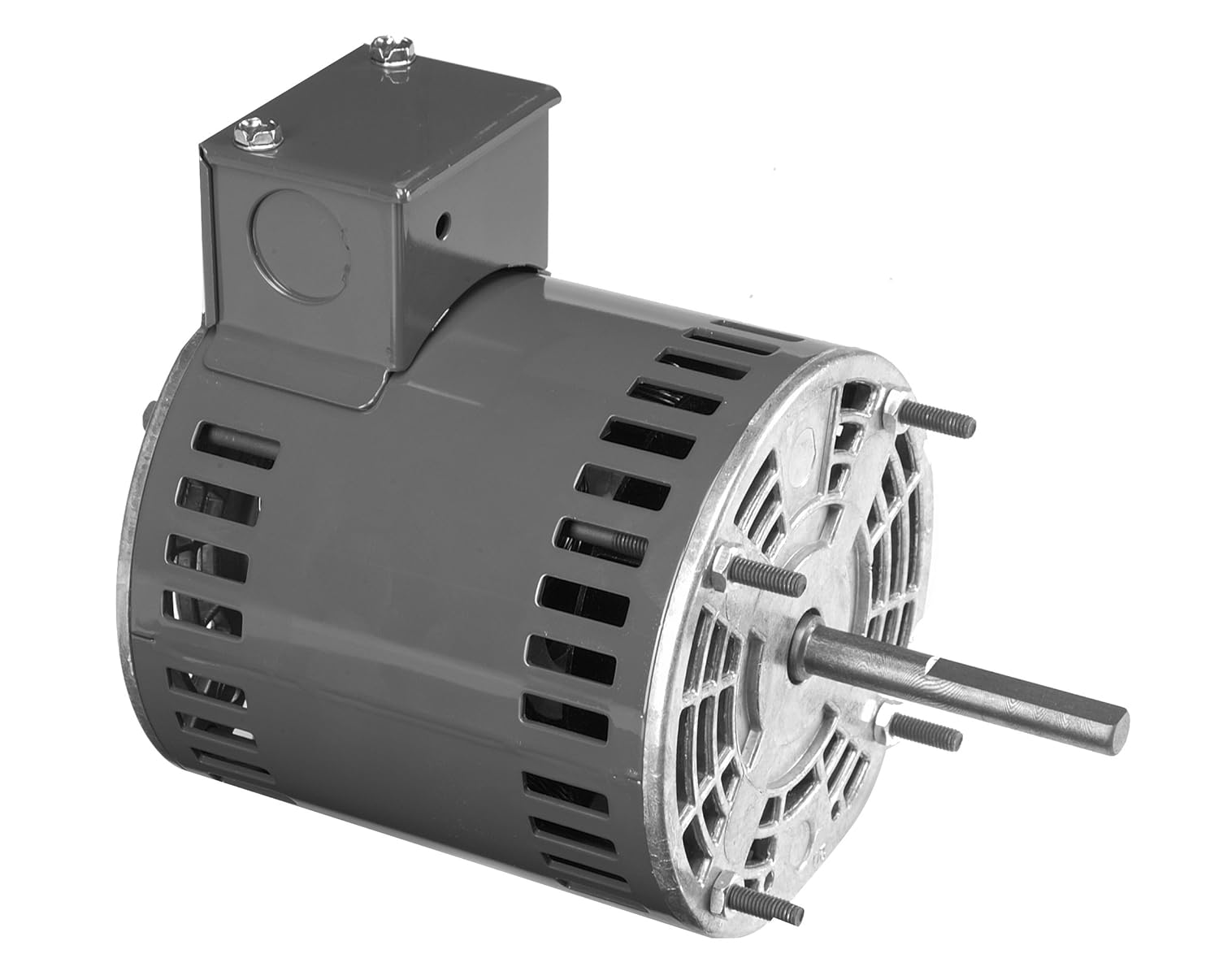 Fasco D1170 4.4" Frame Open Ventilated Shaded Pole General Purpose Motor with Ball Bearing, 1/15HP, 1500rpm, 115V, 60Hz, 2.1 amps