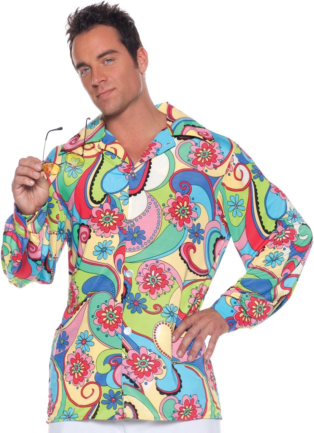 Underwraps Men's Plus-Size 60's Shirt