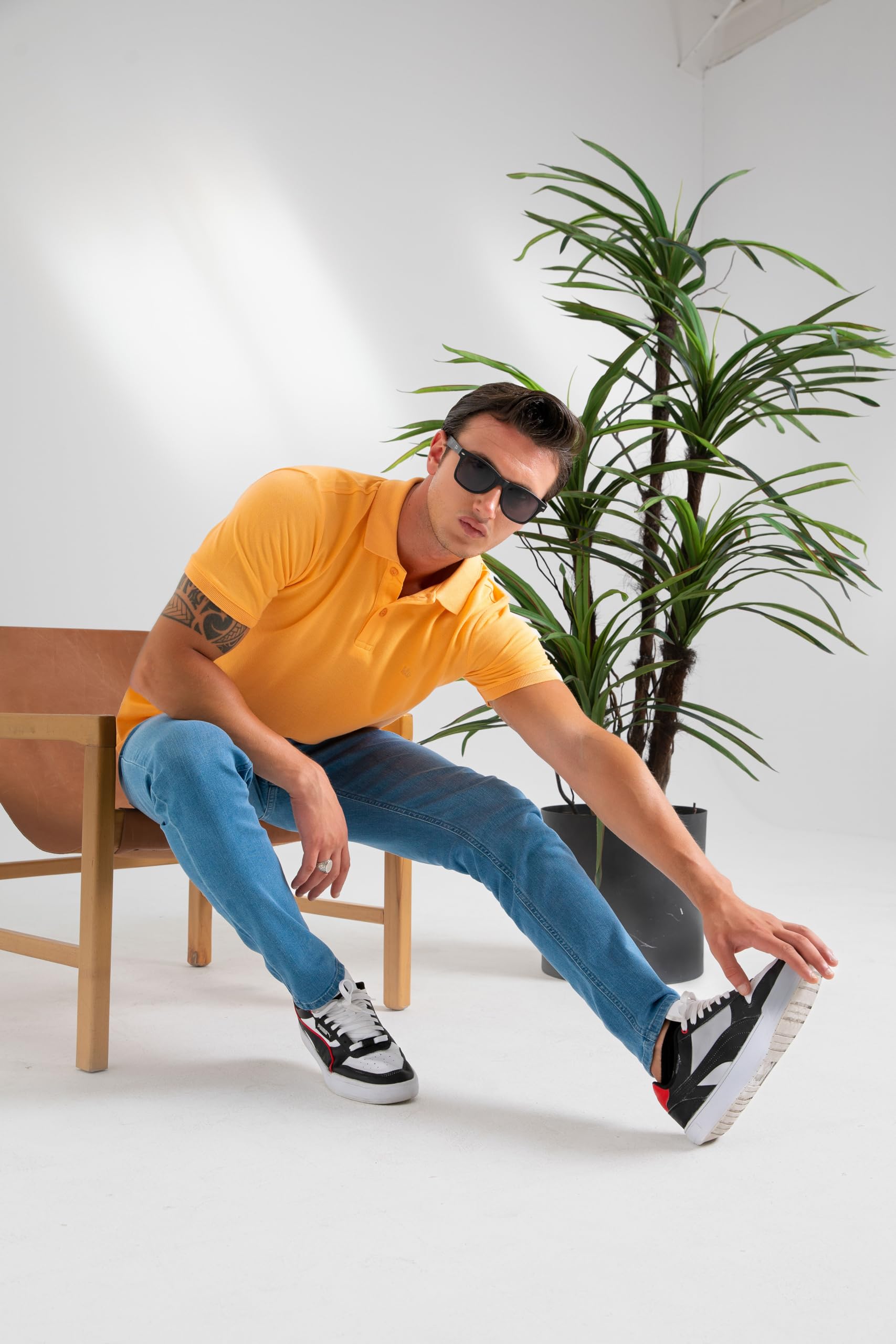 HALAT'S Herren Jeans Slim Fit - Baumwolle Jeanshose Stretch für Herren mit Schlanke Elastizität