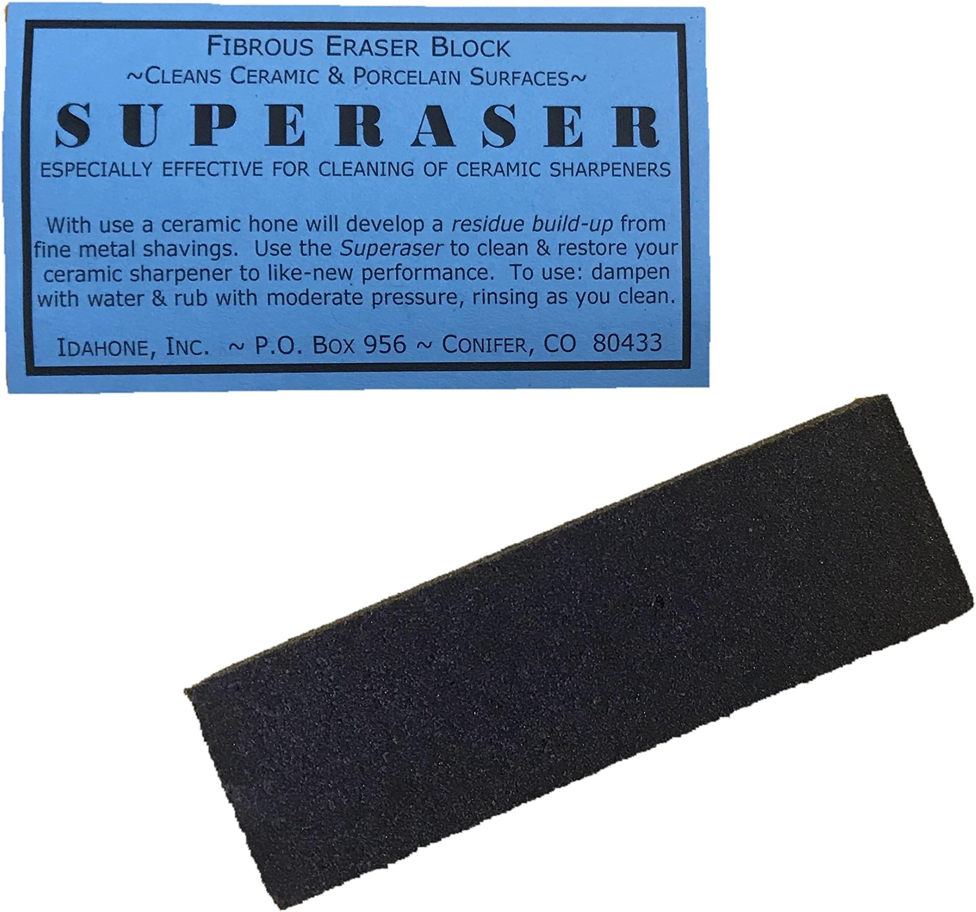 Superaser Fibrous Cleaning Block for Ceramic Sharpeners (2)