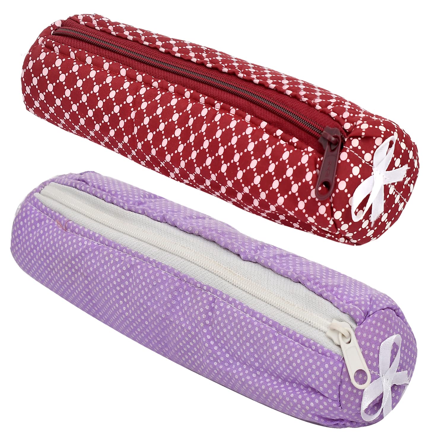 Heart Home Cotton 1 Rod Bangle Organizer for Watches, Bracelets, Bangles, Small Jewllery with Zipper - Pack of 2 (Assorted)-49LUGH410 (B09PJDGD3H) Amazon Price History, Amazon Price Tracker