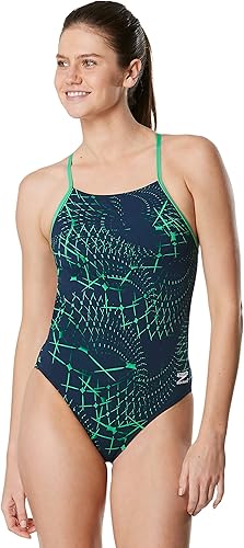 Speedo Women's Standard Swimsuit Piece Endurance The One Printed Team Colors, Ga