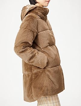 Herno フード付き エコファーコート ジャケット HERNO ヘルノ ファージャケット エコファーパーカー アウター