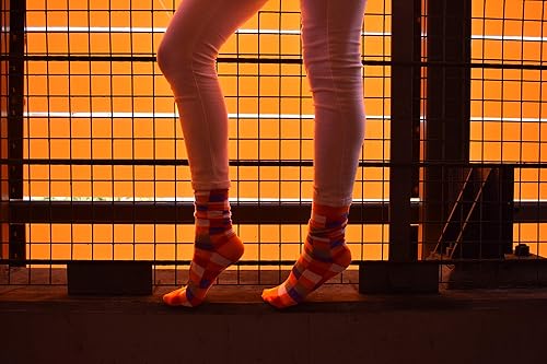 Miniatura 5 de Calcetines de vestir coloridos para hombre, calcetines divertidos estampados para hombre, paquete de 12