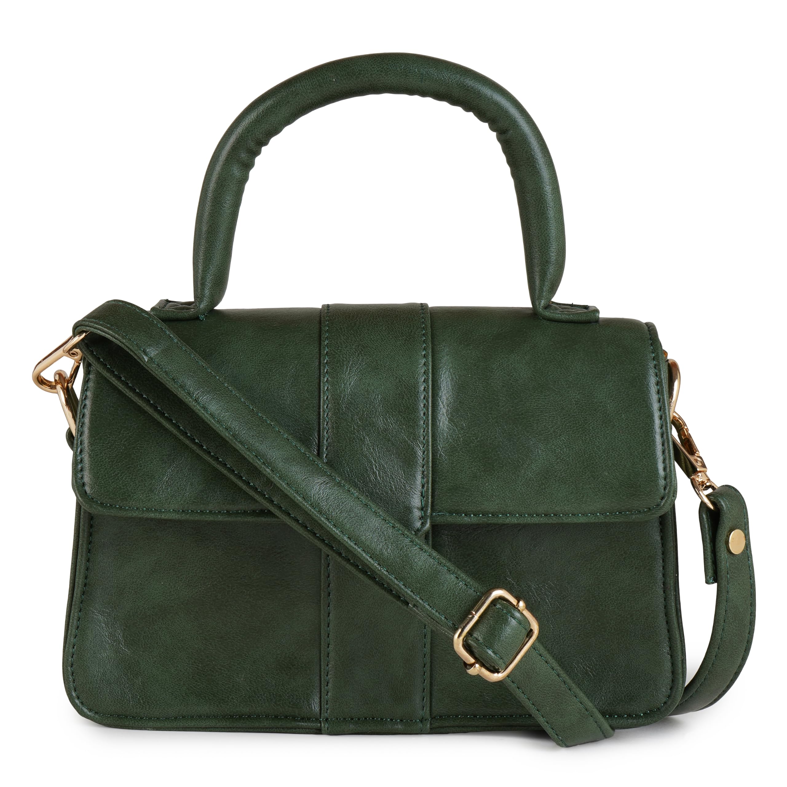 Women Vegan Leather Handbag/Purse/Sling Bag/Cross-Body Messenger Bag | Ladies Purse (PARENT)-image-11