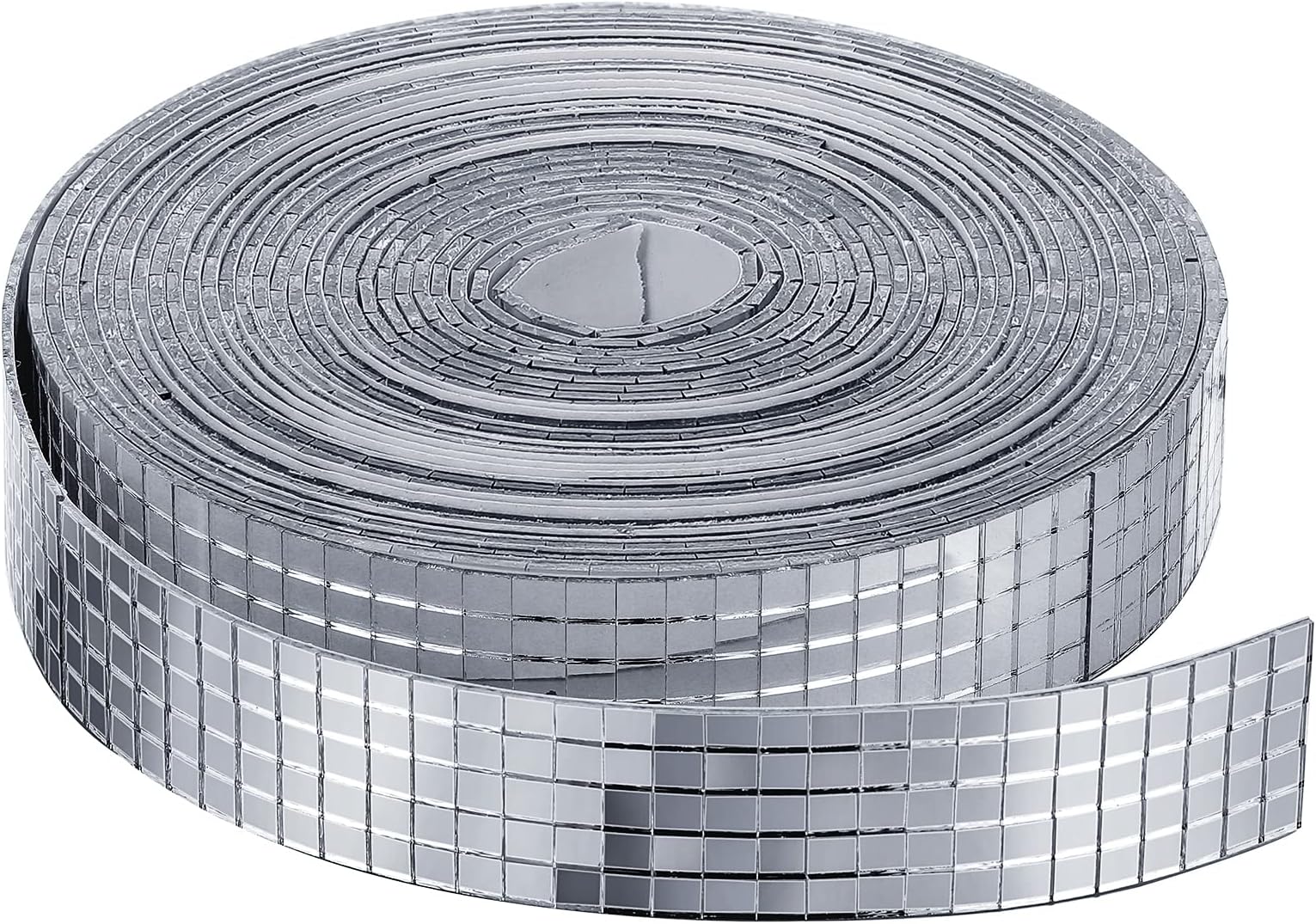 Mini Disco Ball Mirror Tiles Mini Square Glass Tiles 5 x 5 mm Self Adhesive Mirror Stickers