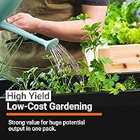 Vista 4 de Open Seed Vault Kit de hierbas medicinales y culinarias nativas 100% sin GMO, 12 semillas de hierbas populares fáciles de cultivar, incluye 12