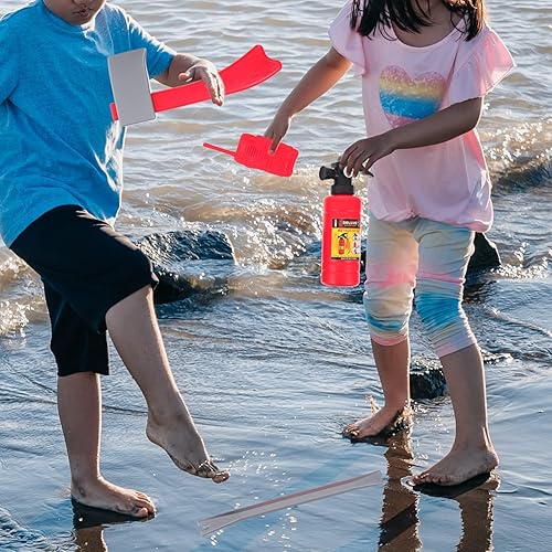 Miniatura 7 de NUOBESTY Juego de juguetes de equipo de incendios extintor Squirter bombero bombero juego de rol juguete de bombero accesorios de juguete para niños