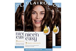 Nice'n Easy Hair Dye: A Permanent Solution for Dark Brown Hair