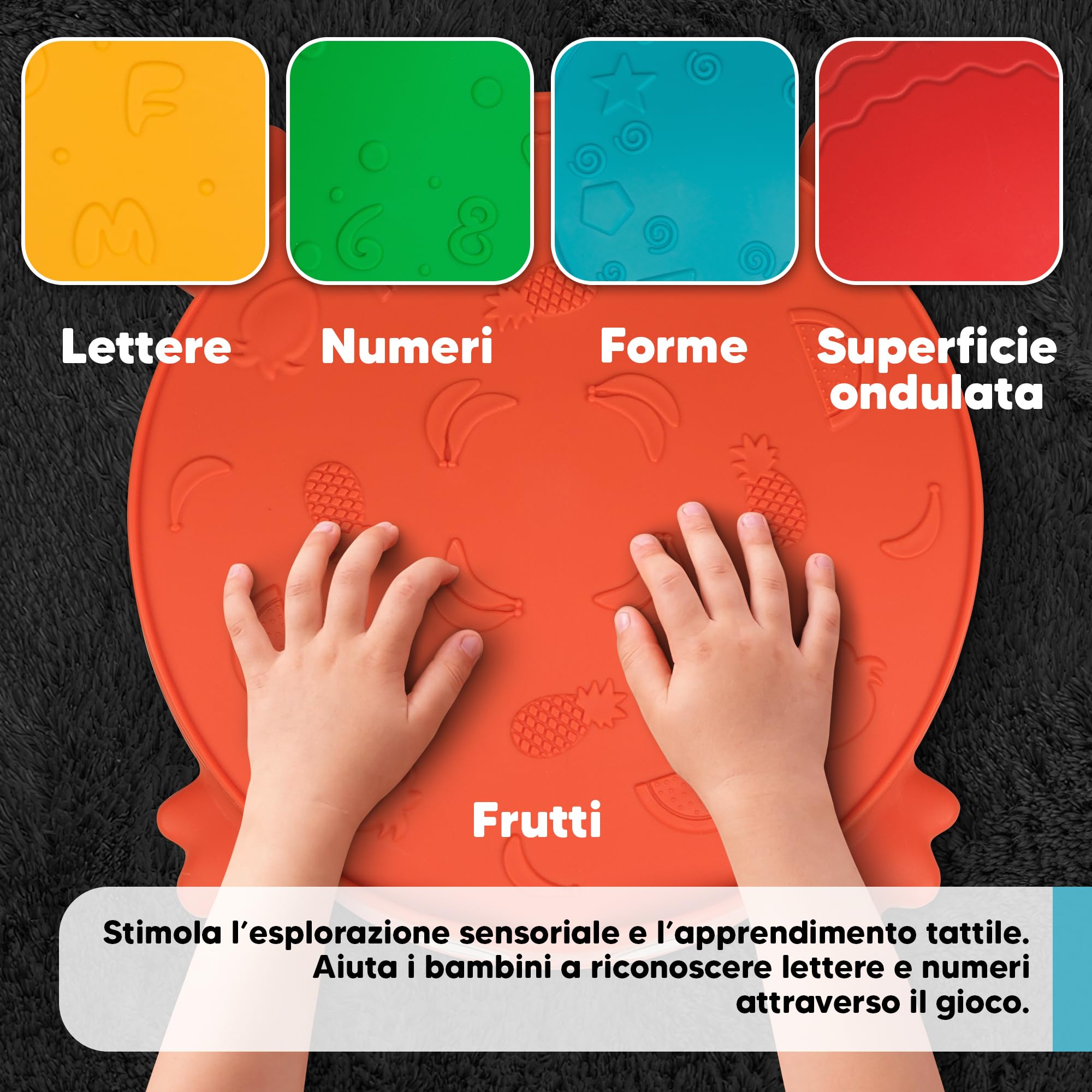 Pietre di equilibrio per bambini – Antiscivolo & stabili – Gioco Montessori per sviluppare equilibrio, motricità & coordinazione – Gioco sensoriale ed educativo per interno & esterno