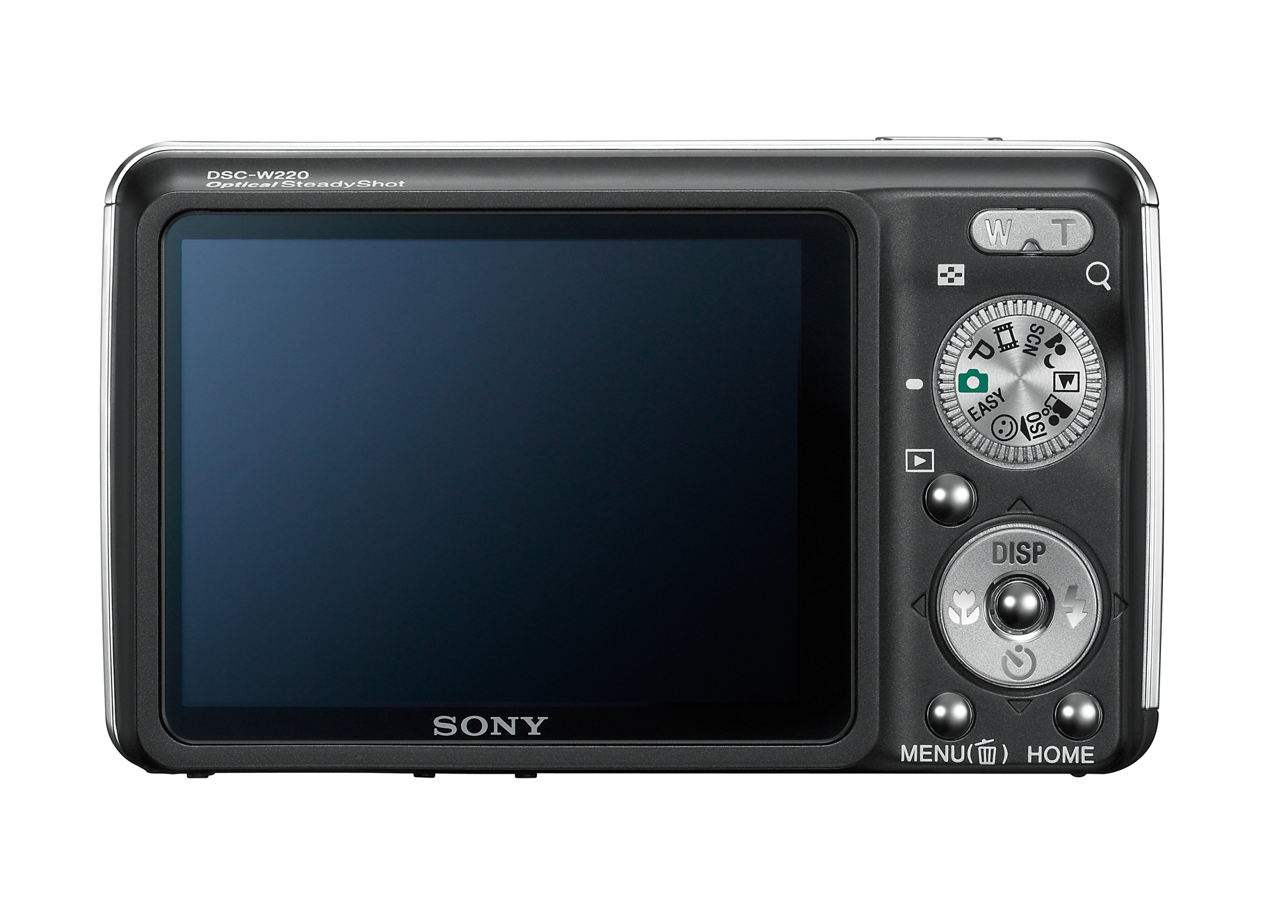 Sony Cybershot DSC-W220 Digital Camera - Black (12.1MP, 4x