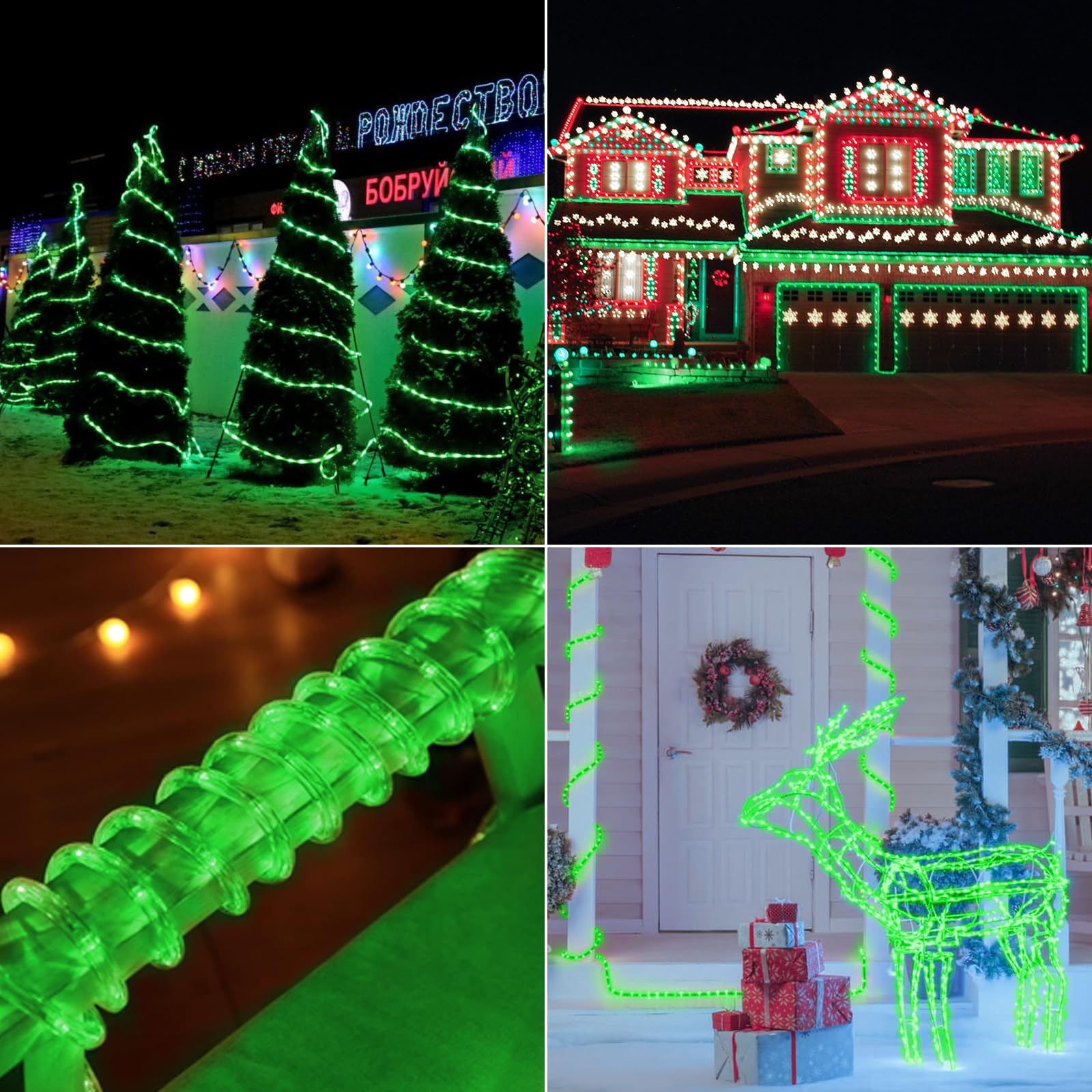 30M LED Lichterkette Außen 720 LEDs Anschließbar und Flexibel mit 8 Modi Wasserdicht für Garten Terrasse Pool Schlafzimmer Party Dekoration