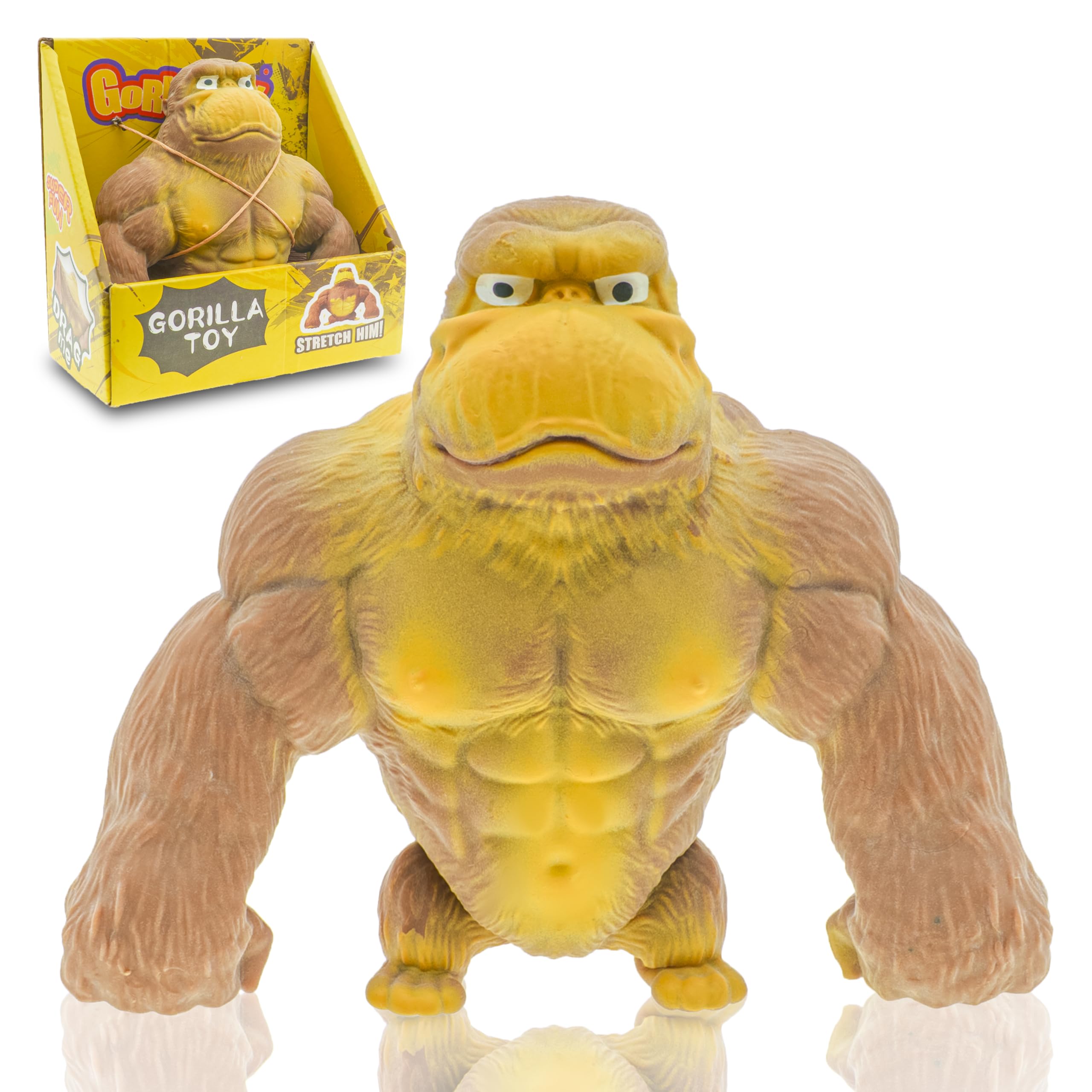 Amazon.com: Stretchy Monkey Fidget Toy - Funny Brown Gorilla