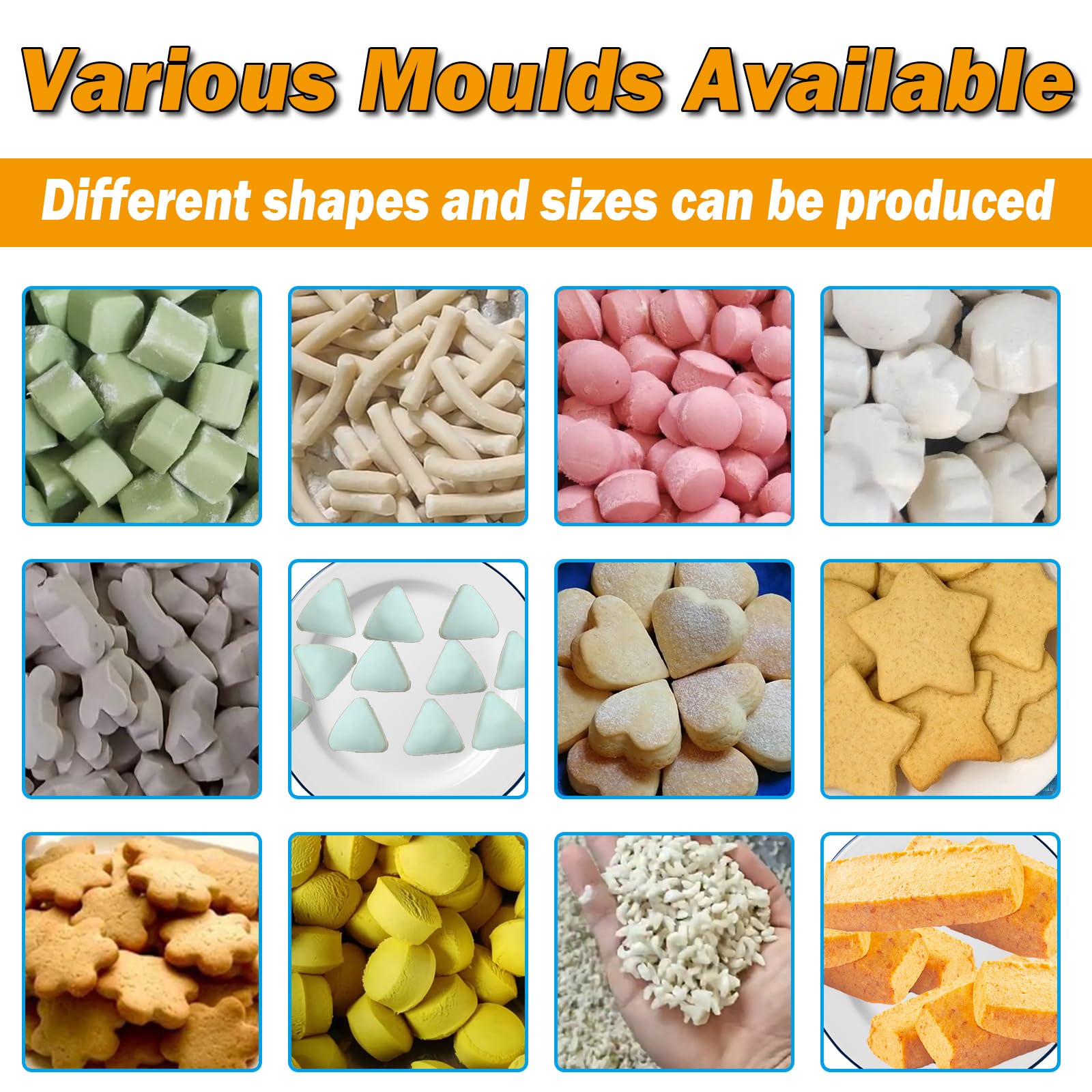 TXMACHINE Commercial Dough Divider Electric Quantitative Dough Cutter Stainless Steel Dough Ball Maker for Bread tortilla Pizza biscuit with adjustable speed (1-100g, 110V/60HZ)