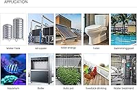 Vista 5 de Válvula automática de control de nivel de agua de 1/2 "- Tipo interior, válvula de flotador para tanque de agua, energía solar, olla automática