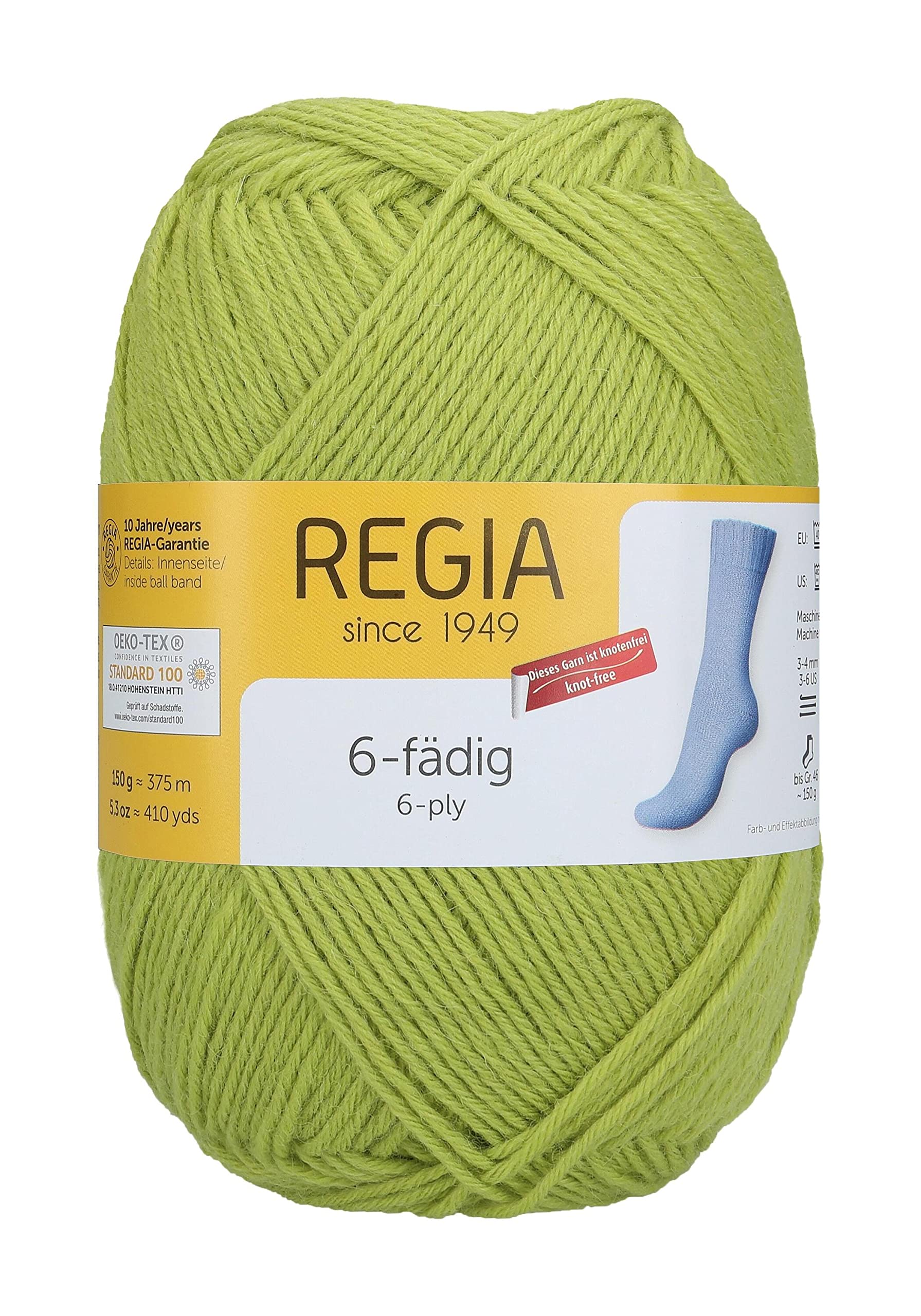 6 Ply Uni 150gm 01056 Limette