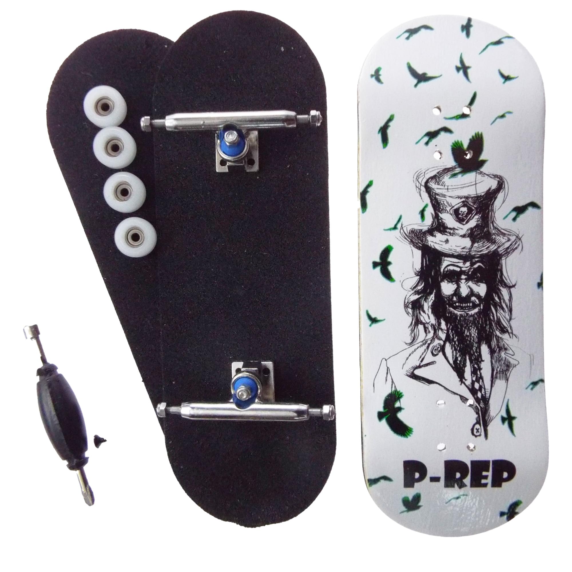 P-REP V2 Performance Complete Wooden Fingerboard 32mm - Unlucky