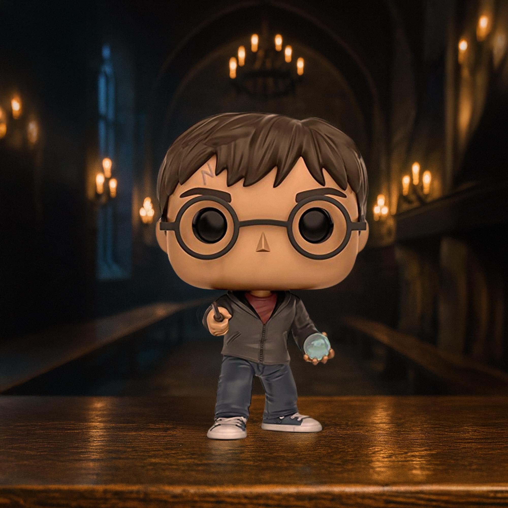 Amazon.com: Funko Harry Potter Harry w/Prophecy (BD) Pop