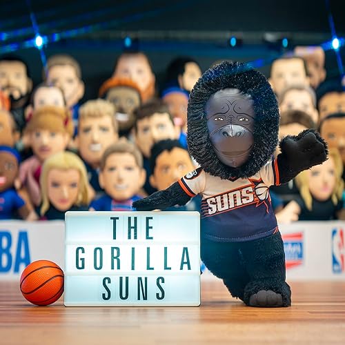 Miniatura 2 de Bleacher Creatures Phoenix Suns Gorilla - Figura de peluche de mascota de la NBA de 10 pulgadas, una mascota para jugar o exhibir