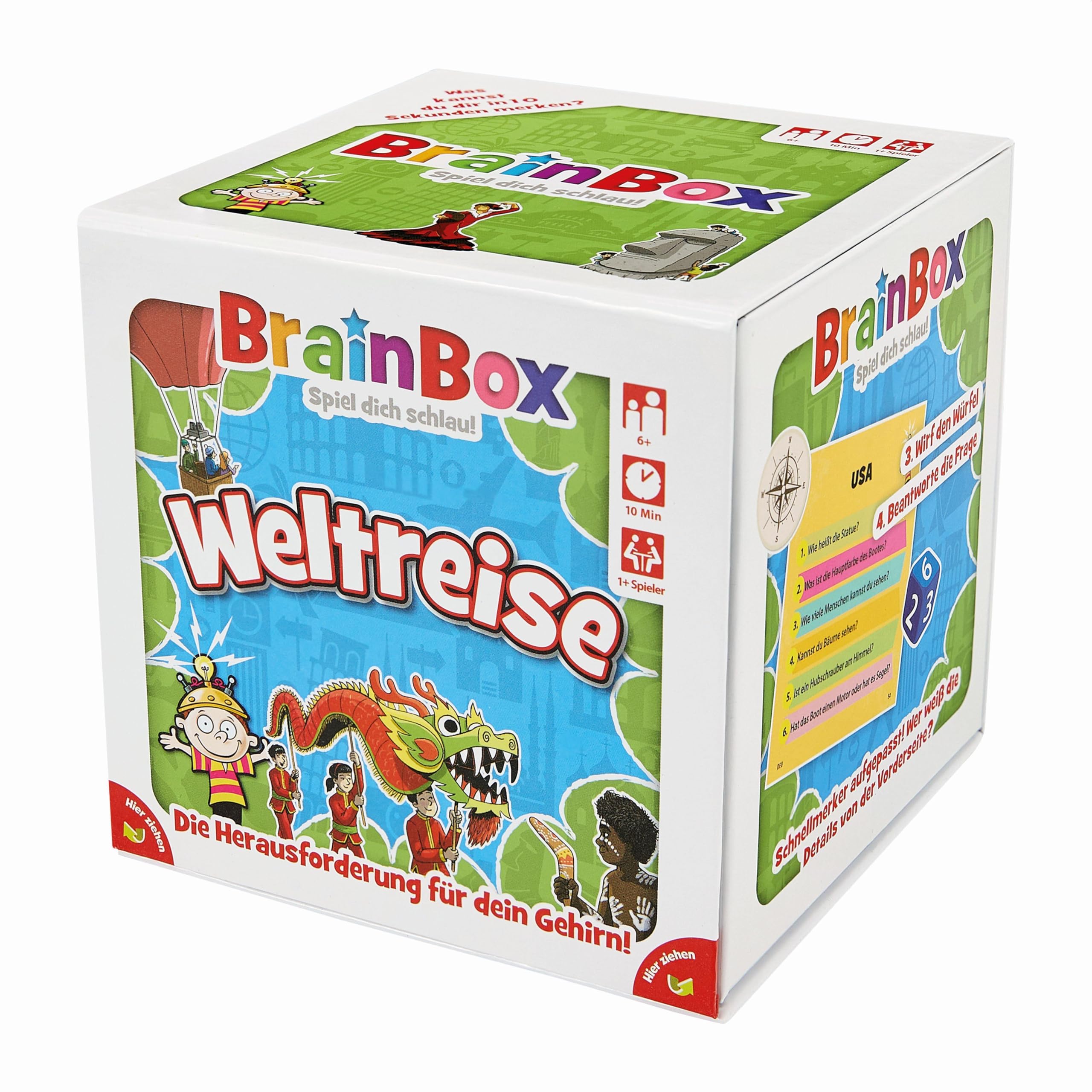 Brain Box 2094909 Gioco Di Memoria E Quiz Sul Calcio – Per Adulti E Bambini Da 8+ Anni, Edizione Tedesca