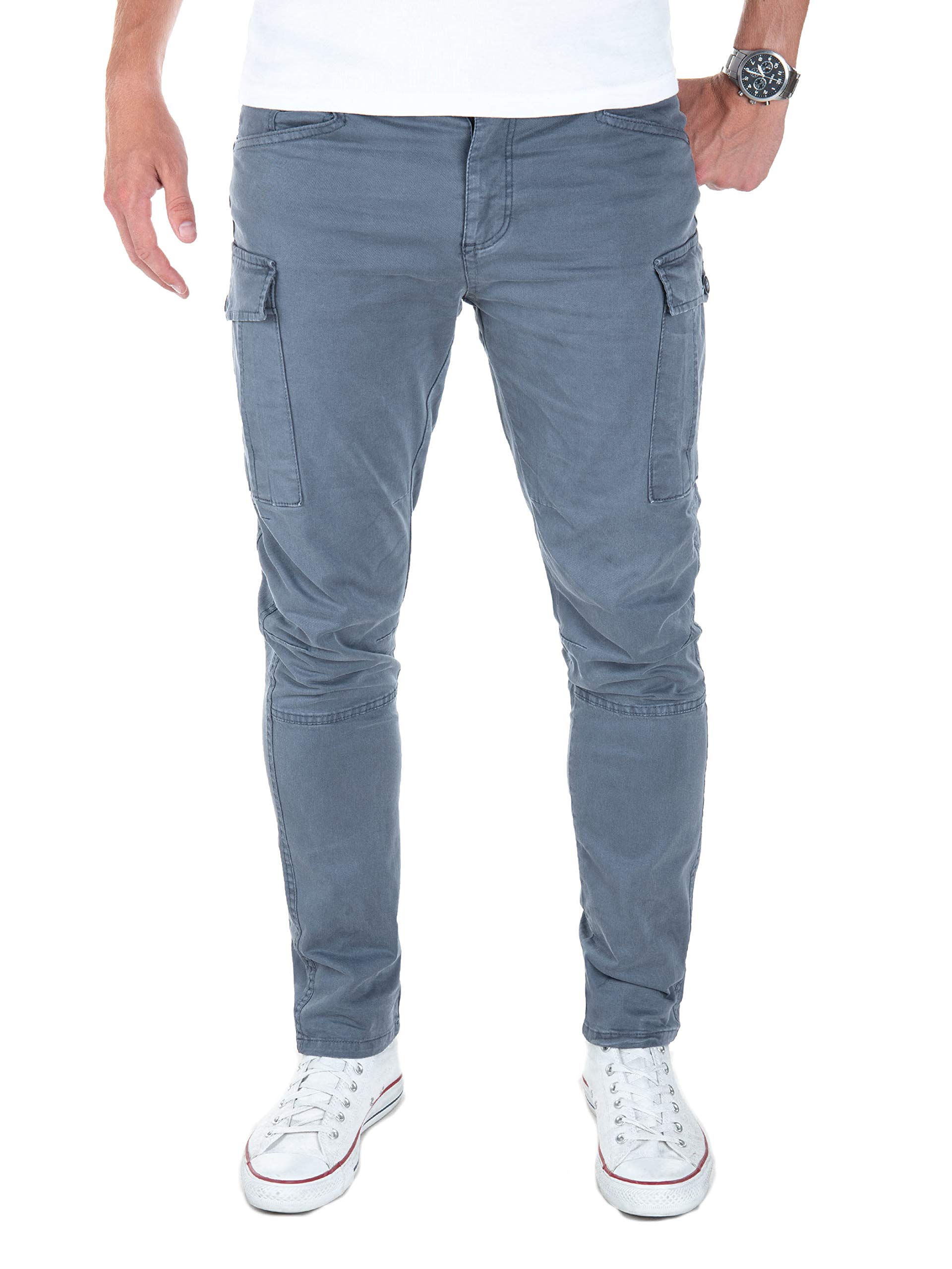 Yazubi Jayden - Herren Cargo Hose - Baumwoll Cargo Jeans